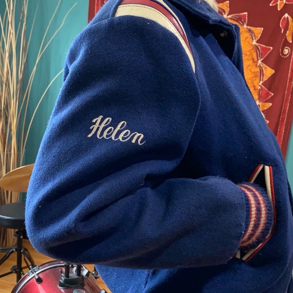 Vintage 1950’s band Varsity jacket - Picture 4 of 12